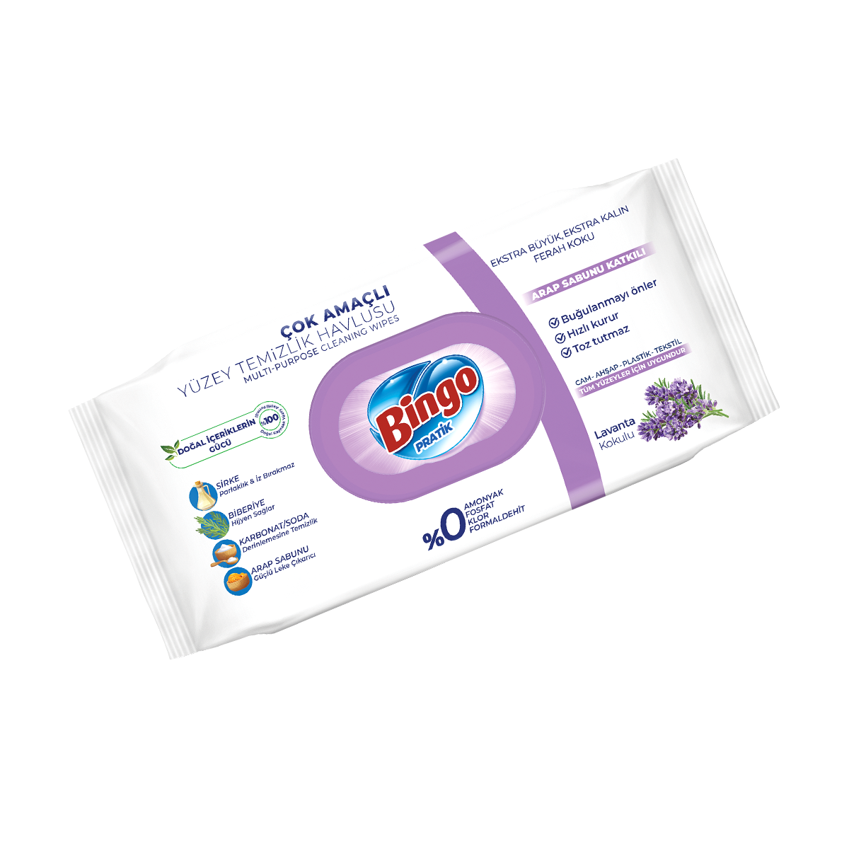 Влажни почистващи кърпички BINGO
