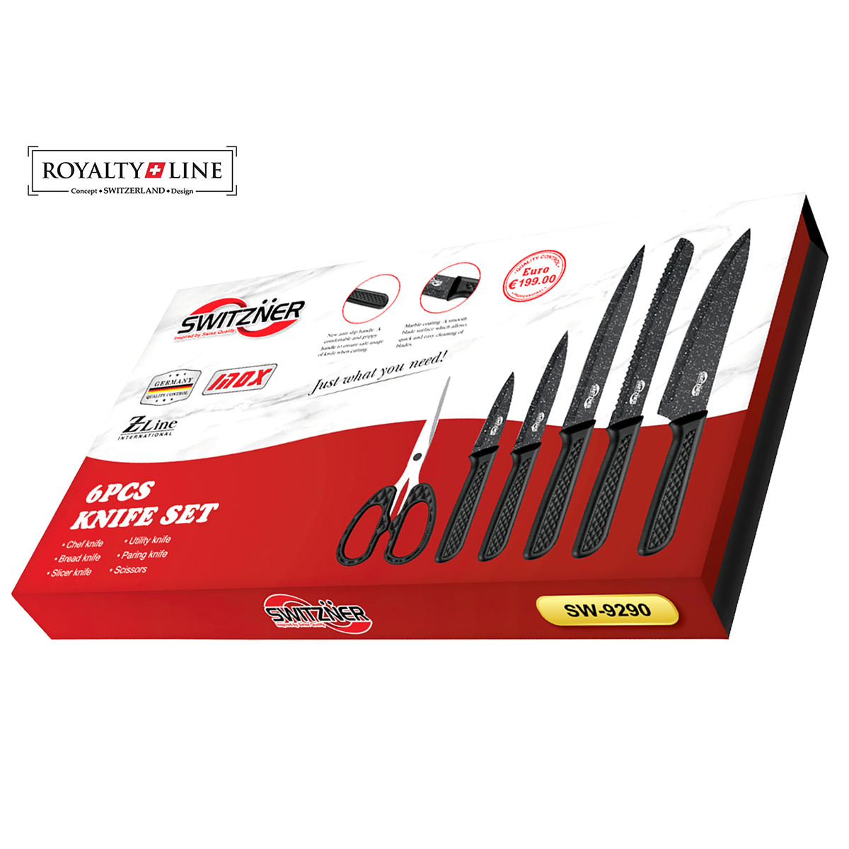 Комплект ножове ROYALTY LINE