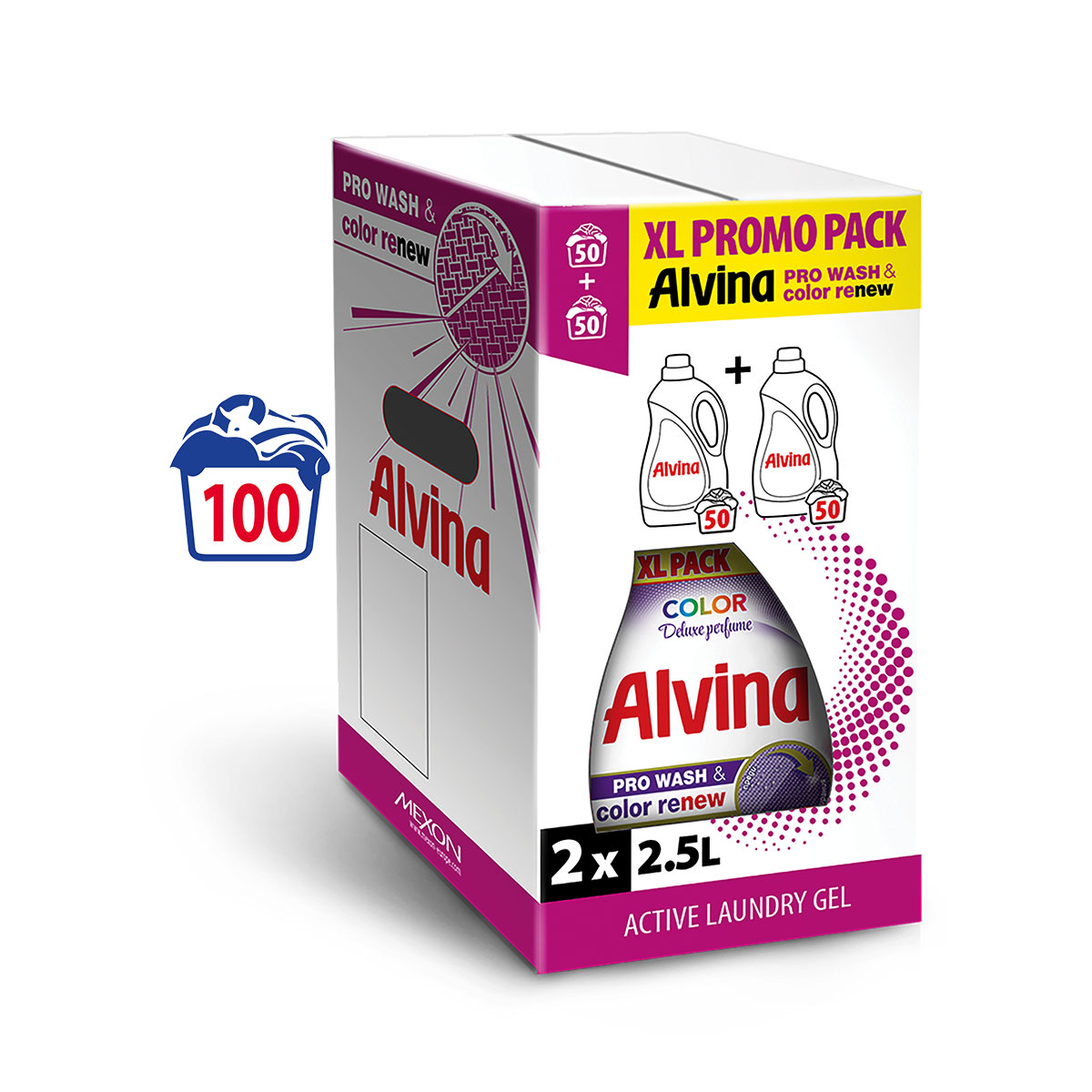 Течен препарат за пране MEDIX ALVINA